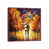 Classic Brown Wood Framed Canvas