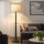 Lampe sur pied avec abat-jour en lin Farmhouse-879323874-879323875-879323884