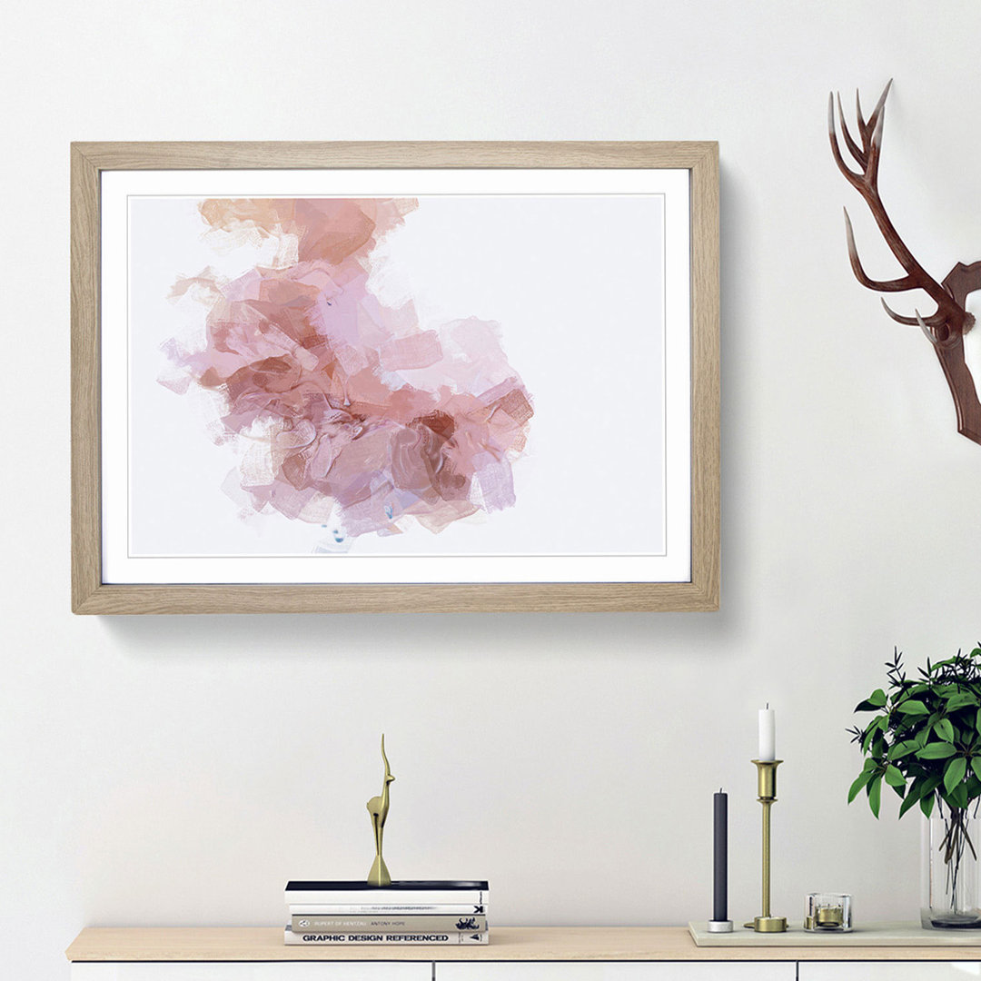 Gentle Soul in Abstract - Framed Print