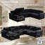 110.75" Sectional Sofa,Oversized Modular Sofa,Chaise Storage, Modern U Shaped Couch
