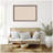 Framed Fabric Pinboard  Printed Linen Bulletin Board-124853477-124853478-124853479