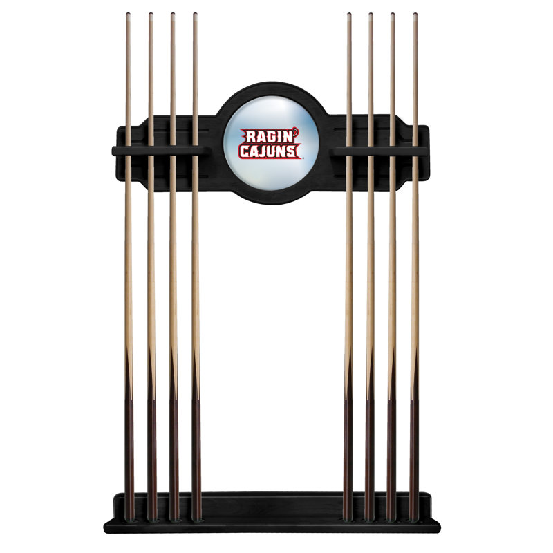 Porte-queues de billard NCAA, Noir, Ragin' Cajuns de Louisiana-Lafayette