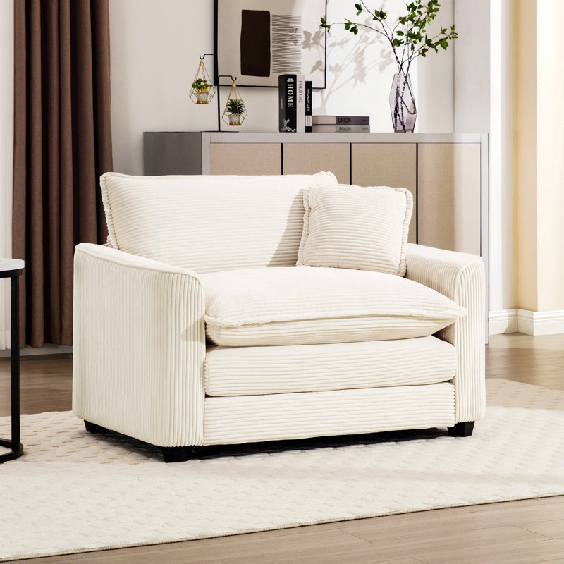 Canapé simple avec coussin, Beige