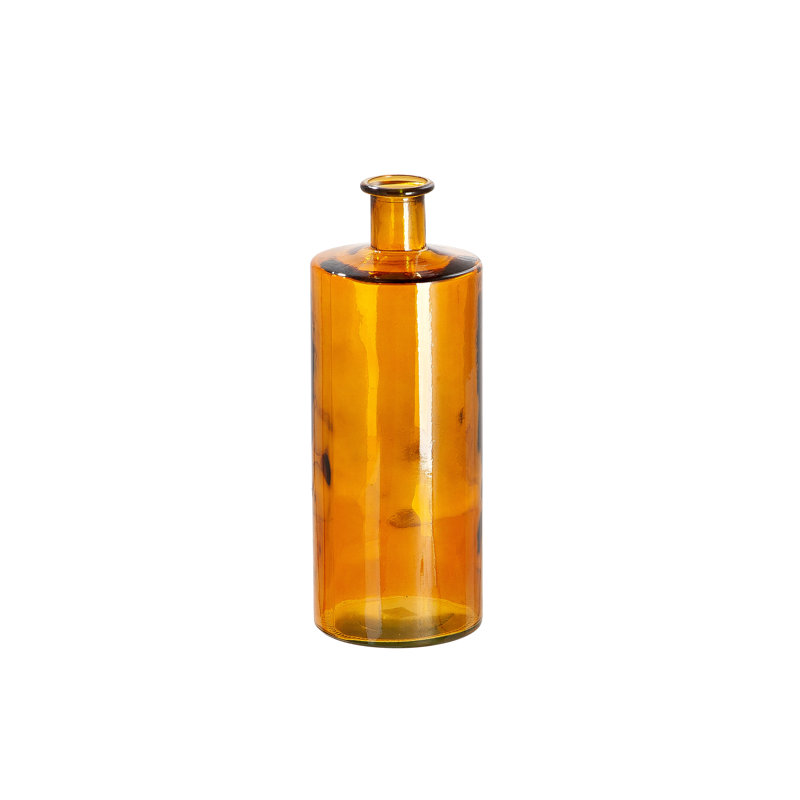 Shepha Glass Jar, Orange