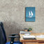  «Sailing 3» par Arctic, art mural sur toile, 12 po x 18 po-952046343