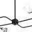4 - Light Dimmable Globe Chandelier