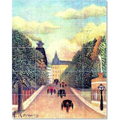 24"" x 30"" Ceramic Painting Decorative Mural Tile 6"" x 6 -  Picture-Tiles.com, W23107-M