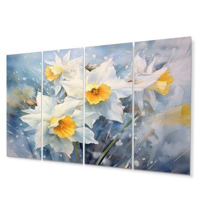 Traditional Plants & Flowers Wall Decor on Metal