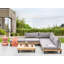 FRAZZANO Wicker 5 - Person Garden Lounge Set with Cushions
