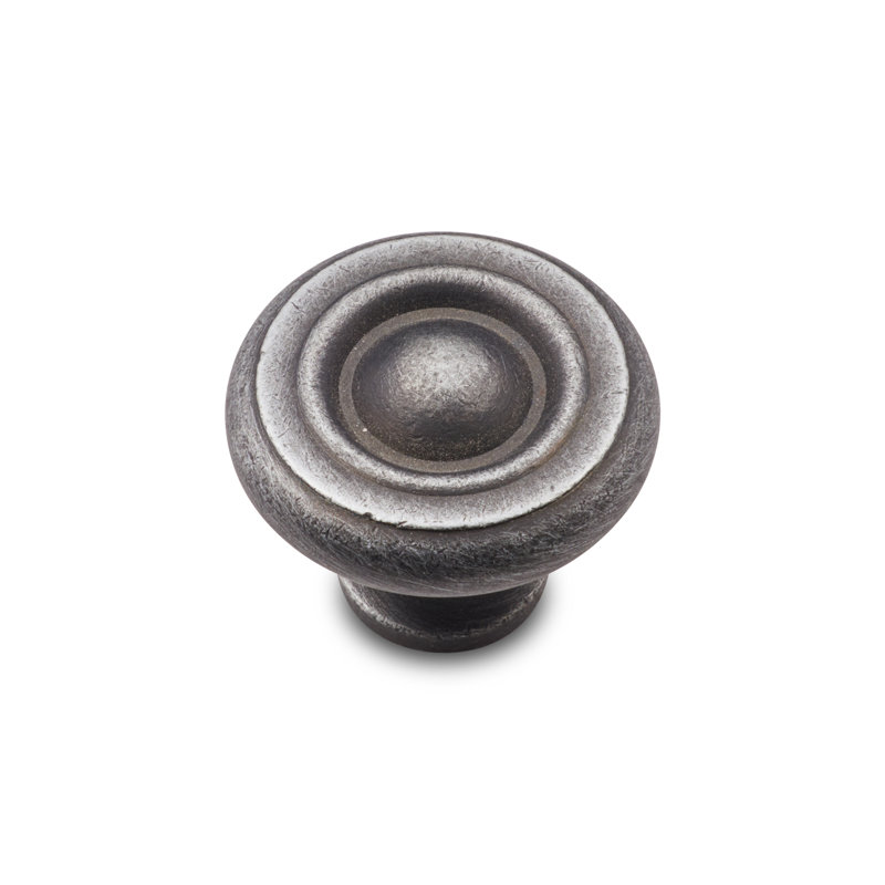 Poignée champignon géorgienne unie CK Series, Nickel vieilli, Diamètre du bouton 1,25 po