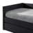 Beautiful 1Pc Modern Daybed Tufted Nailhead Trim Armrest Pull Out Trundle Bedroom Living Room Furniture Finish
