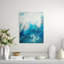 Flowing Blues Print by Samuel Kane-25801063-25801064