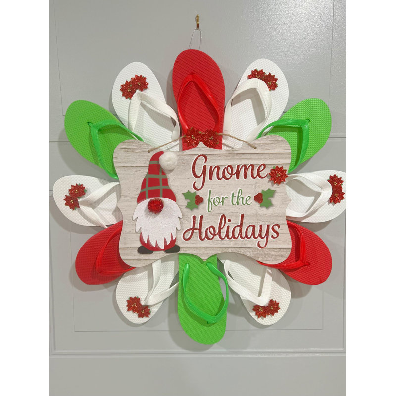 Couronne de Noël gnome