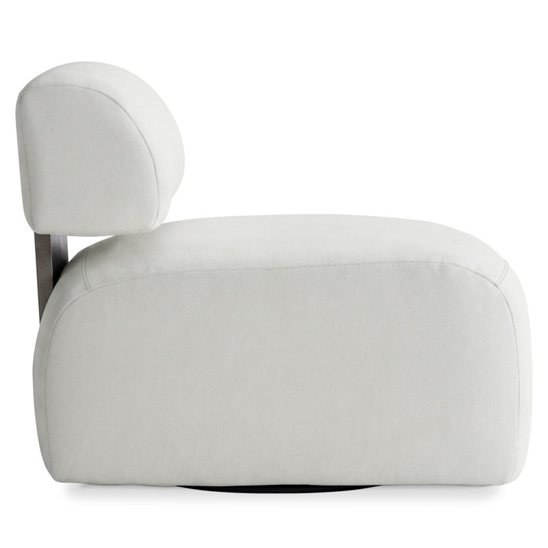 Paley Leather Swivel Chair, 296-027