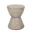 Table d'appoint d'extérieur, gris clair