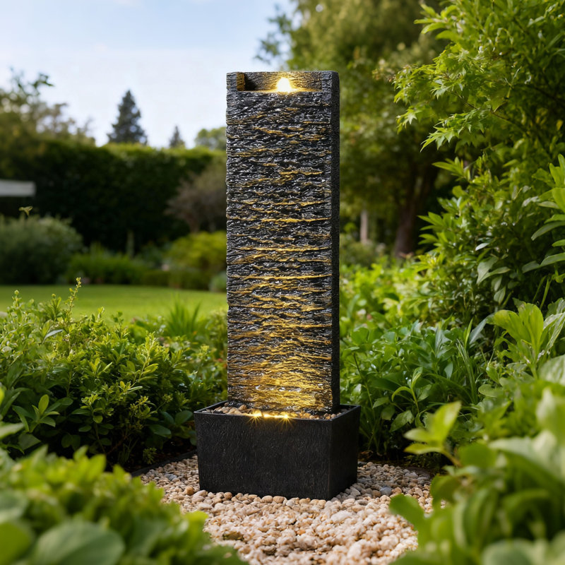 Water Fountain Outdoor Home Decor for Garden Patio Porch