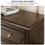 Modern Simple Retro Wooden Six Drawer Accent Chest