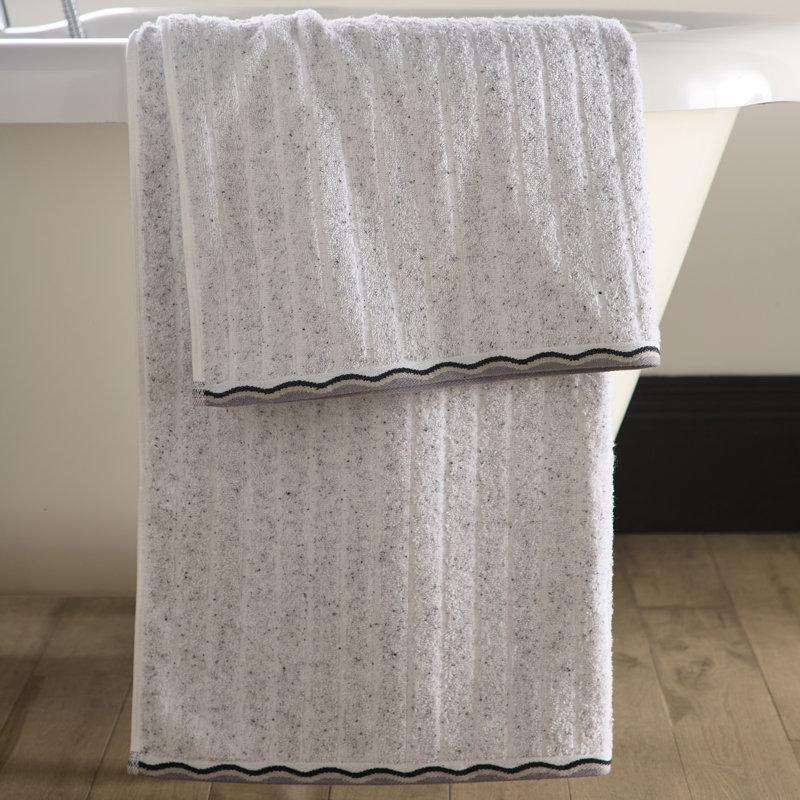 Speckle Rib Cotton Blend, Bath Sheet