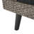  Outdoor Sofa Set, Right Armrest, Weather-Resistant Wicker Patio Seating, Gray-1536163024
