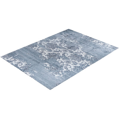 Overdyed One-of-a-Kind 9' 2" X 12' 0" Hand Knotted Area Rug