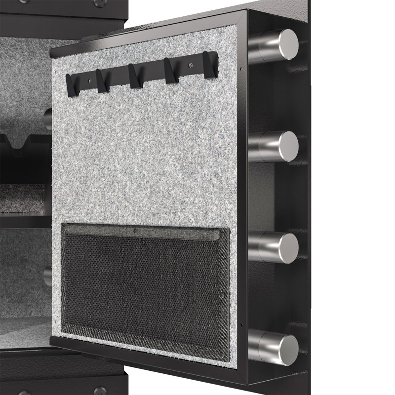 Three-Lock Safe, 14.17" H x 20.47" W x 16.53" D