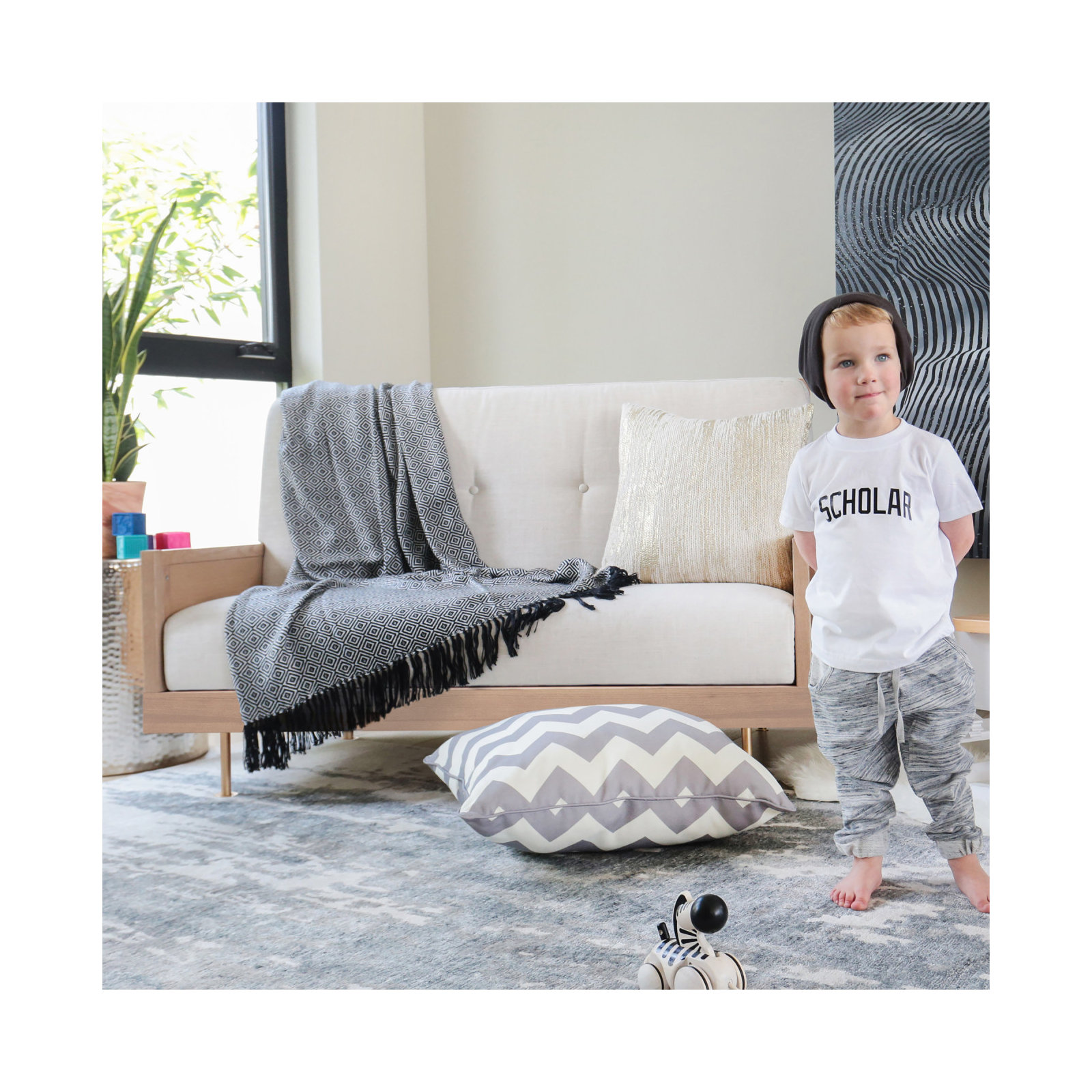 Novella Reading Nook Kids Seat/Back Cushion