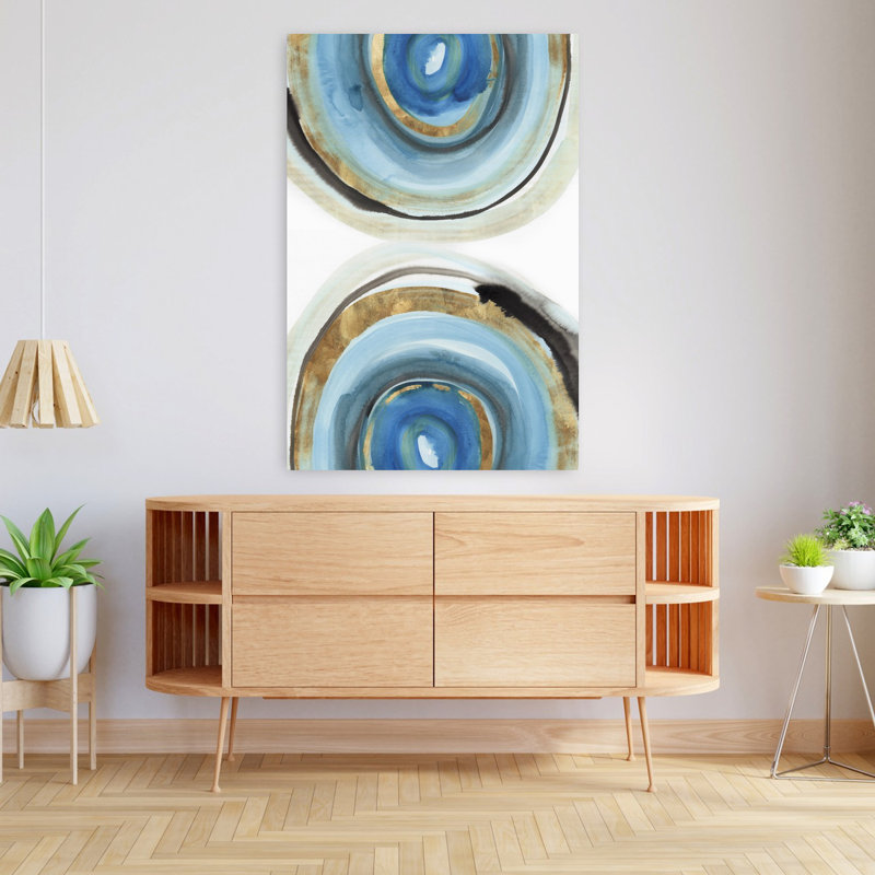 Ensemble pour toujours abstrait, art moderne minimaliste, H 48 po x l 32 po