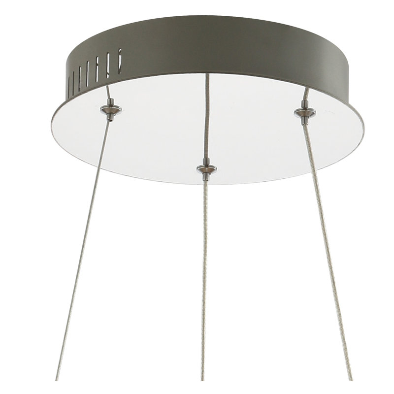 Mae LED Wagon Wheel Chandelier