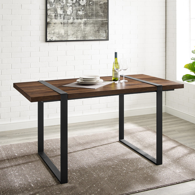 Bailey Dining Table, Dark Walnut