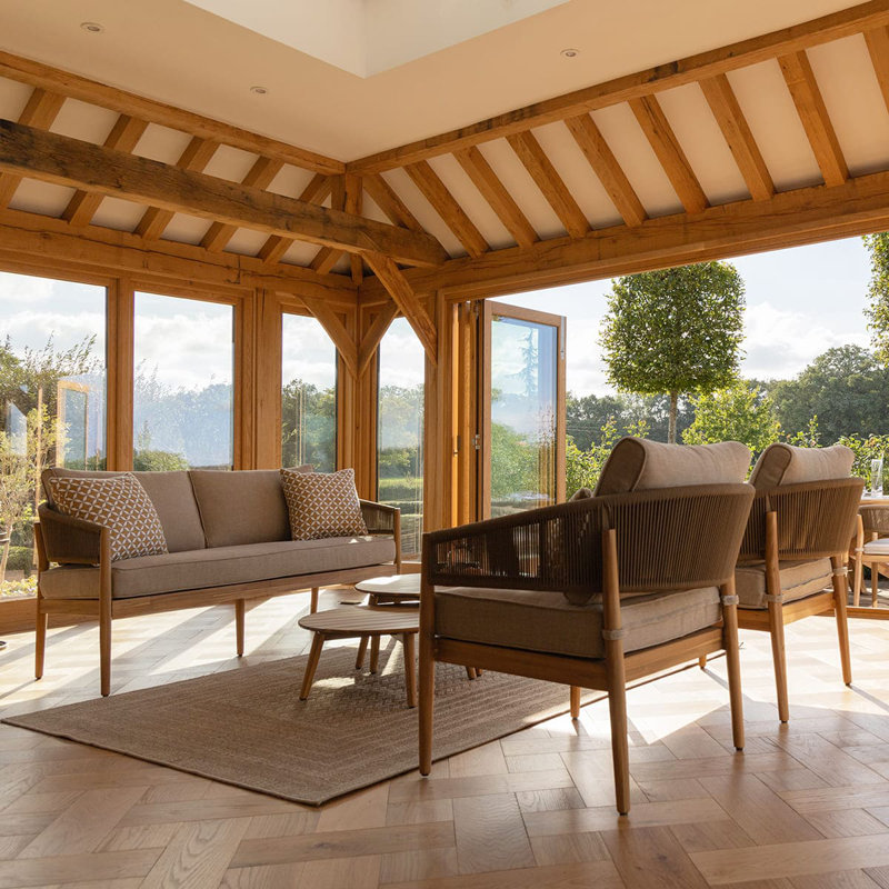 4 - Person Garden Lounge Set with Cushions