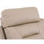 Fauteuil en cuir beige avec revêtement - dossier lombaire, fauteuil inclinable rembourré de 41,4 po Grand et 117,87 lb
