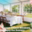 Abris d'extérieur pour mariage Quictent 20x32ft