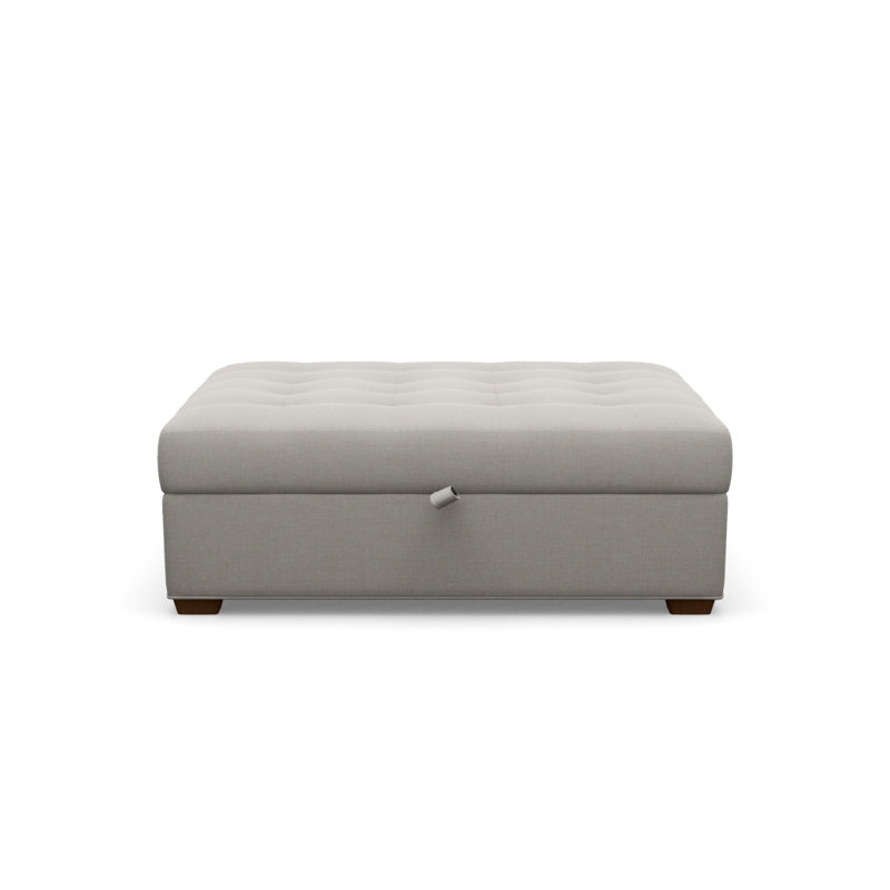 Baxter Square Ottoman, Walnut, Twale 721040