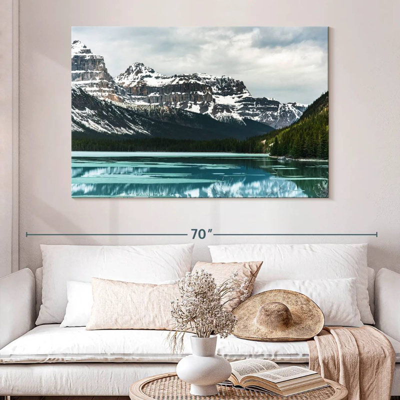 Alvord Enchanting Chilly Lake, H 34 po x l 51 po