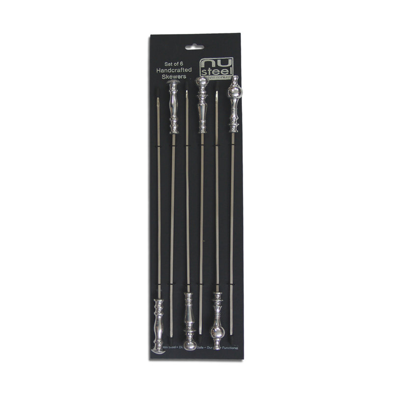 Stainless Steel Dishwasher Safe Skewer And Shish Kebab