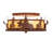 Foote Glass Flush Mount