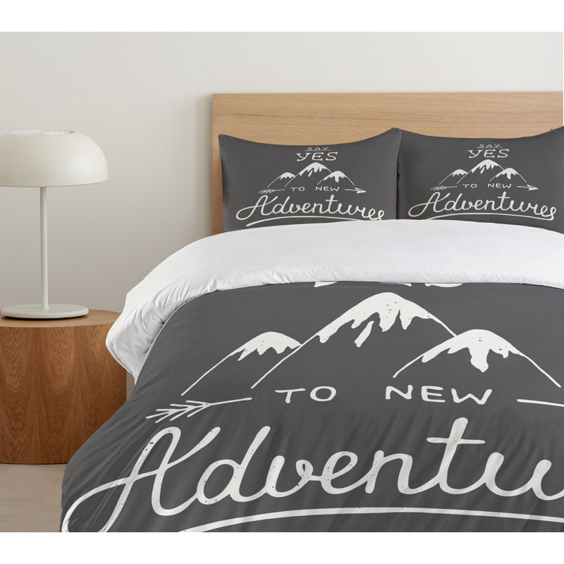 No Duvet Cover, California King Duvet Cover + 2 Standard Shams