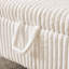 Banc de rangement rembourré
