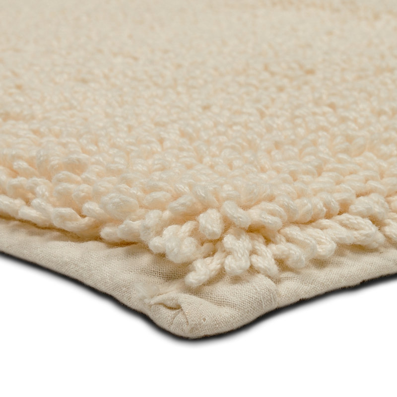 Tapis de bain antidérapant Dinuba, L 21 po x L 34 po, Parchemin