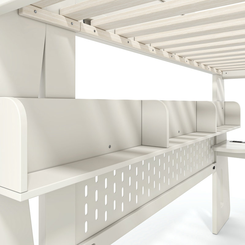 Bed, Beige