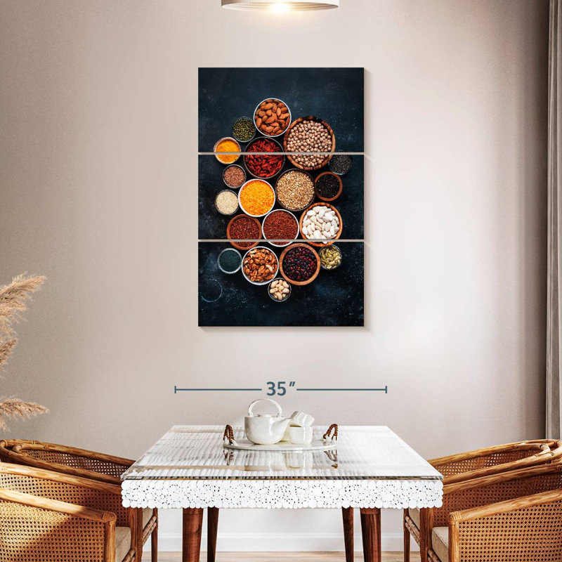 Yarlin Various Superfoods, 45" H x 28" W
