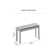 Oslo 47'' Solid Wood Console Table