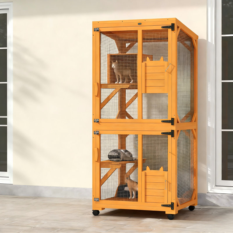 Habitat pour chat intérieur / extérieur The Porta-Park