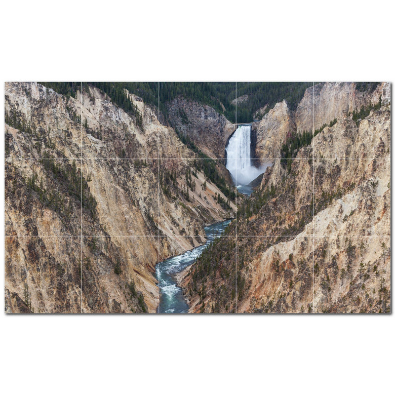 6'' x 6'' Satin Ceramic Decorative Mural