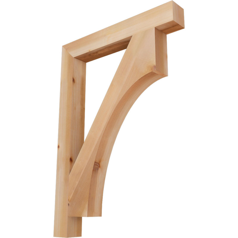 Support Westlake Block, Cèdre rouge de l'Ouest (lisse), H 42 po x l 3,5 po x P 30 po