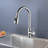 Pull Down Single Handle  Kitchen sink Faucet in Chrome-111996125