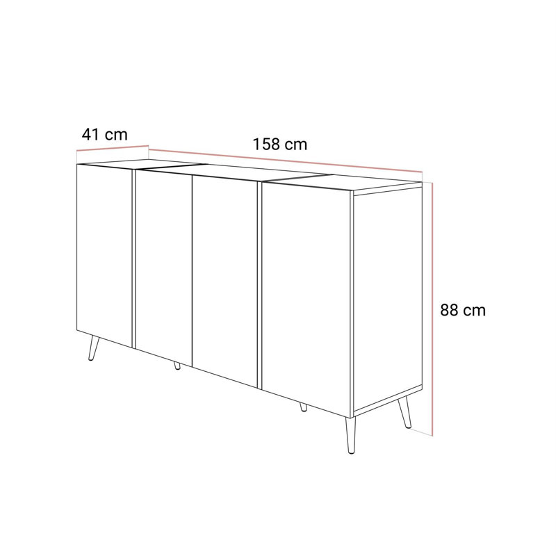 158cm Sideboard