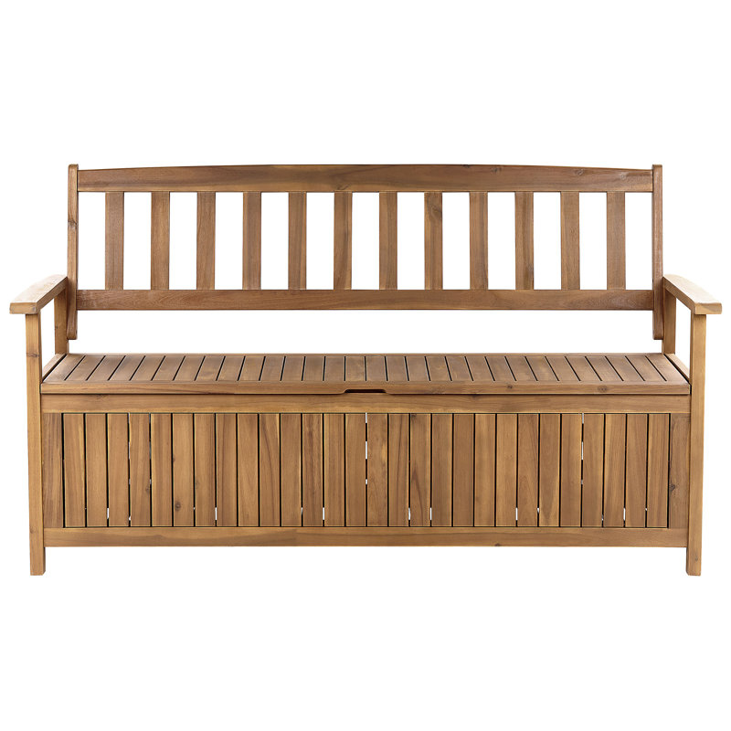 Chermaine Wooden Storage Bench