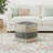 Latichia Modern Casual Distressed Upholstered Ottoman Pouf
