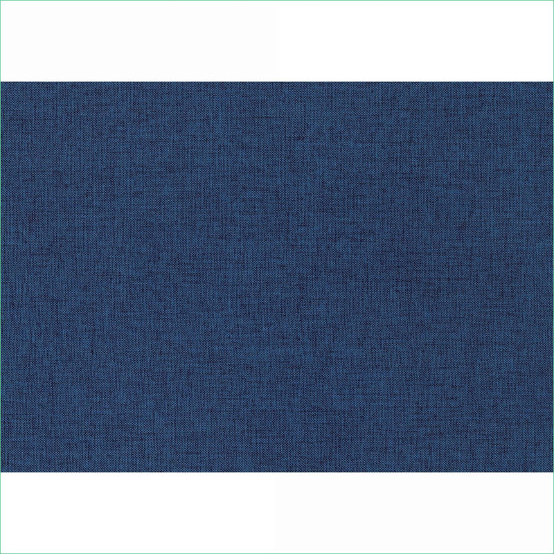 Chaise d'appoint rembourrée en tissu bleu marine, siège contemporain rembourré en bois d'hévéa massif pour salon chambre adultes